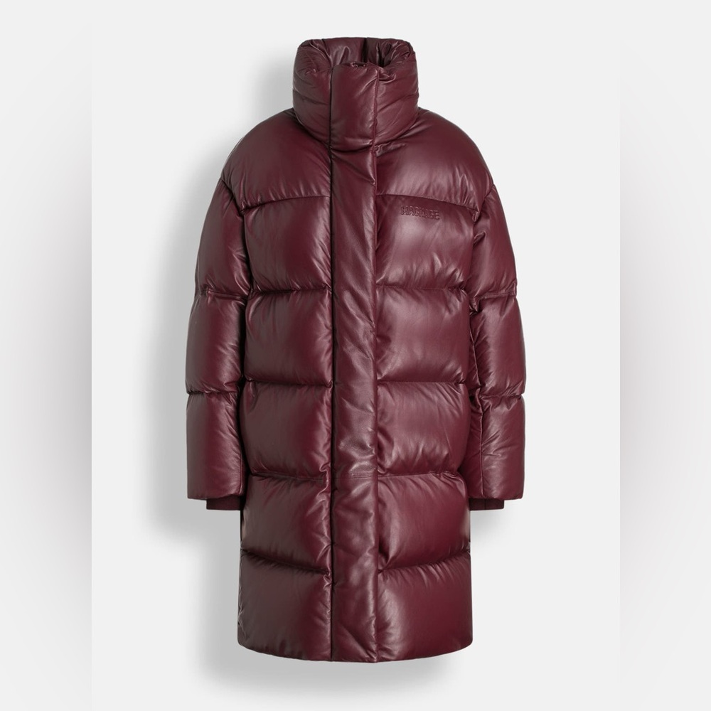 🔥🔥🔥 MACKAGE Quilted Leather coat 'Saya' burgundy